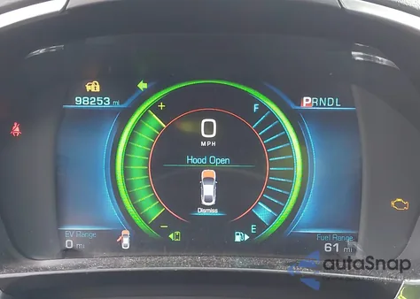 2017 Chevrolet Volt Premier from USA, damaged, VIN 1G1RB6S55HU106020